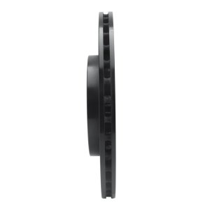 Land Rover Defender 110 Brake Rotor (1) - Rear Left - R1 Concepts - Drilled & Slotted - Black - `13-`25
